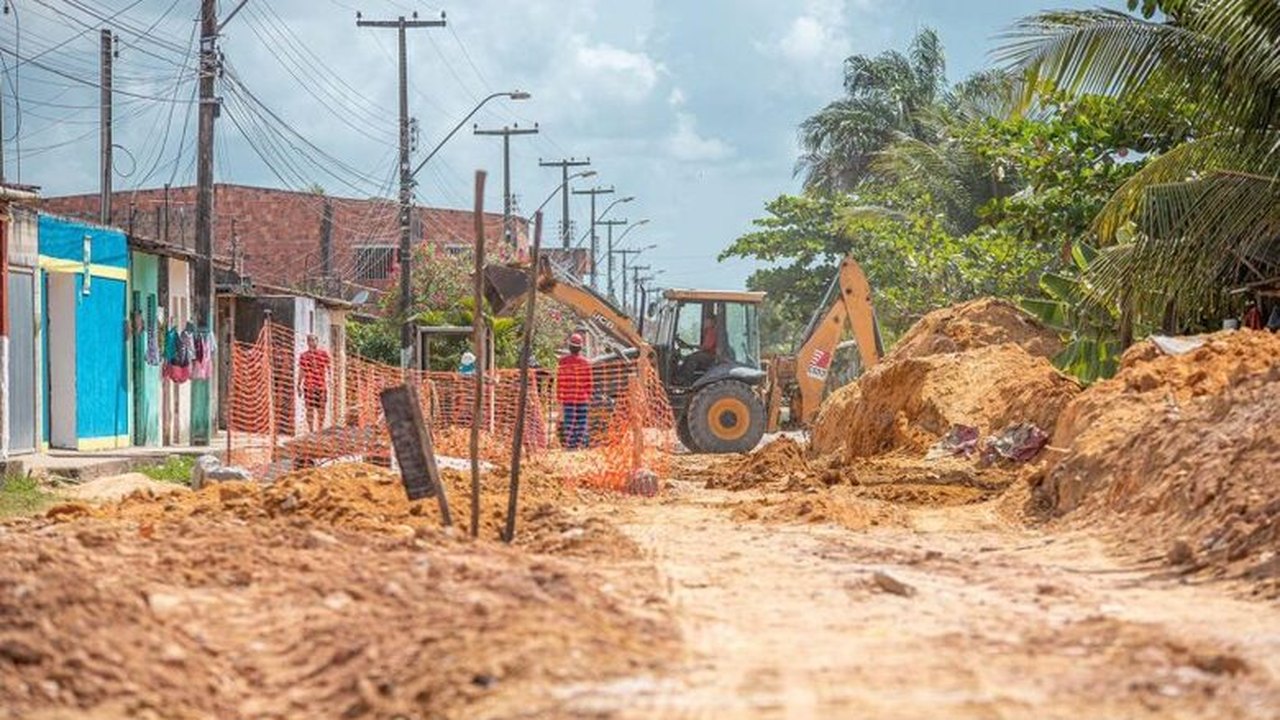 Moradores do Gama Lins, na Cidade Universitária, veem pavimentação como uma realidade já conquistada