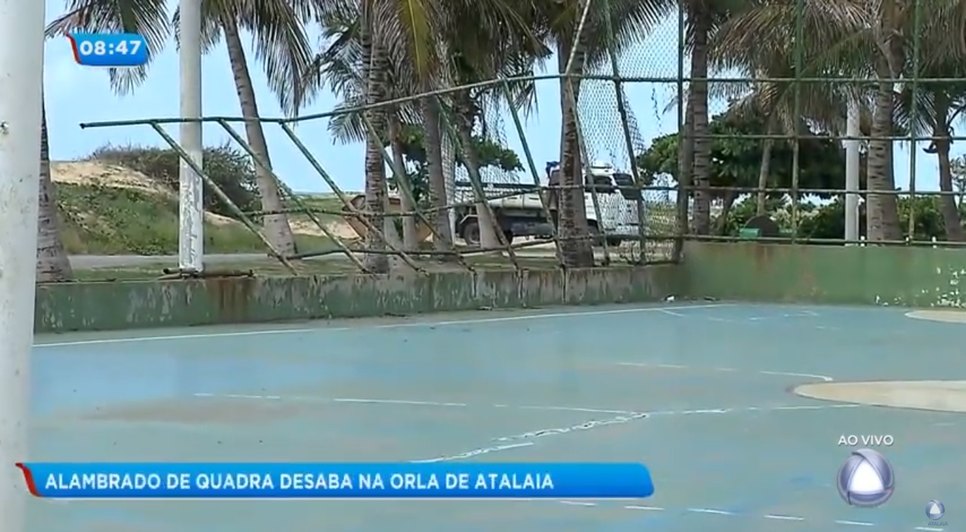 ALAMBRADO DA QUADRA DA ORLA