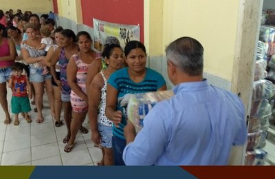 Projeto “Comida na Panela” beneficia famílias de baixa renda em Roteiro 