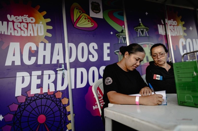 Verão Massayó conta com estande de achados e perdidos