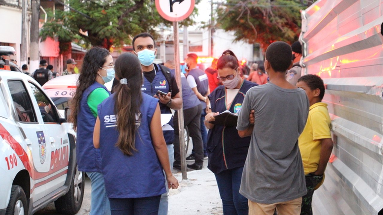 Seprev realiza busca ativa por dependentes químicos e crianças em vulnerabilidade social