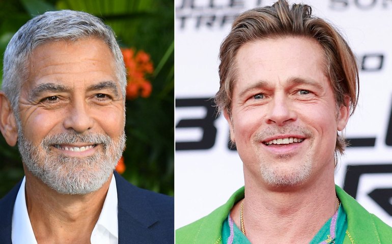 'Lobos', com Brad Pitt e George Clooney, é o filme mais visto da história da Apple TV+