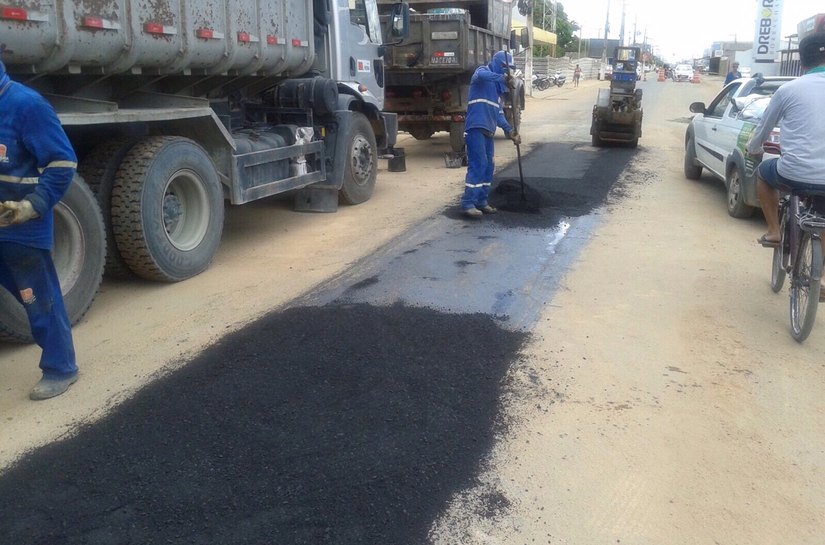 Em Arapiraca obras de drenagem na Expedicionários são concluídas