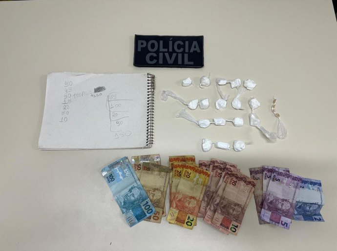 Suspeito de envolvimento com homicídios é preso com drogas em Santana do Ipanema