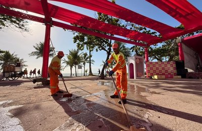 Alurb realiza ações sustentáveis na 1ª Corrida Massa do Servidor