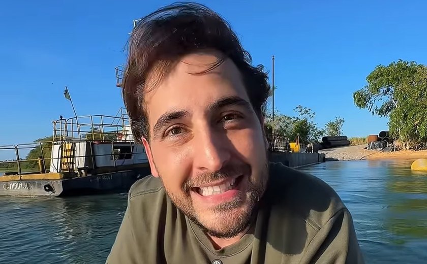 Guilherme Lopes acompanha obras da Ponte Penedo–Neópolis, a maior existente do estado