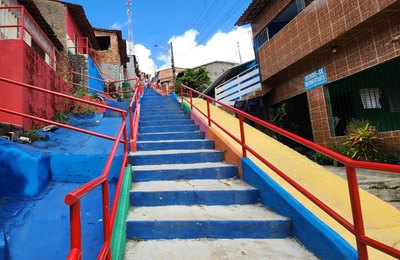 Governo de Alagoas conclui mais uma obra do programa Vida Nova nas Grotas