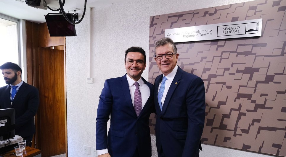 Ministro do Turismo recebe Laércio Oliveira / Foto: Divulgação