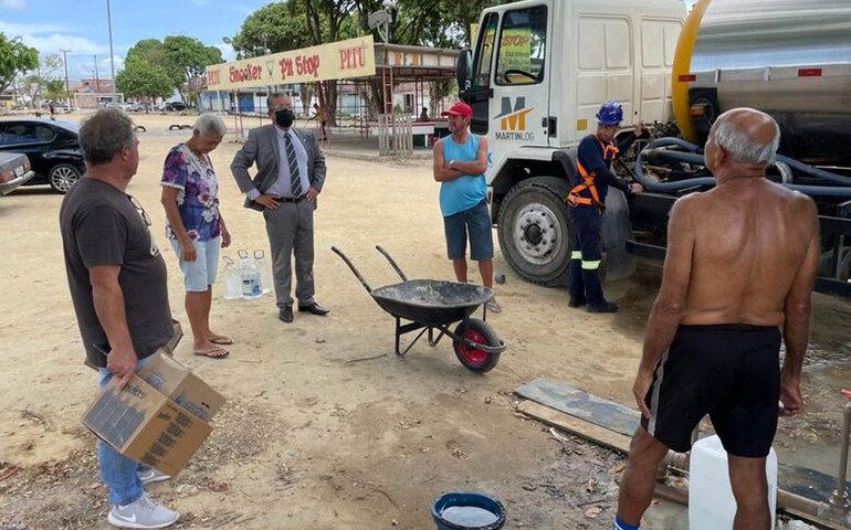 Promotoria do Consumidor faz inspeção em comunidades atingidas pela falta d’água após rompimento de adutora