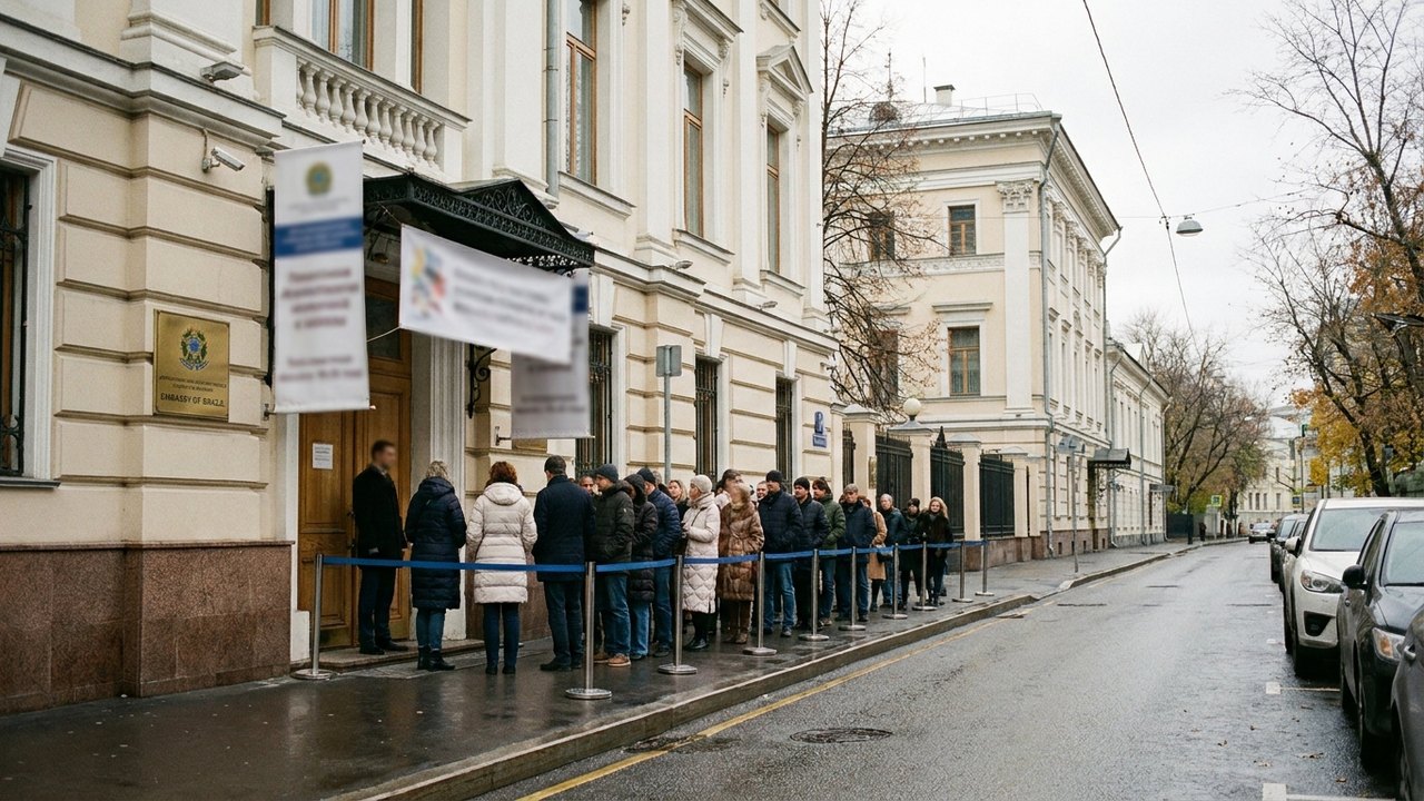 Embaixada do Brasil em Moscou está preparada para atender eleitores