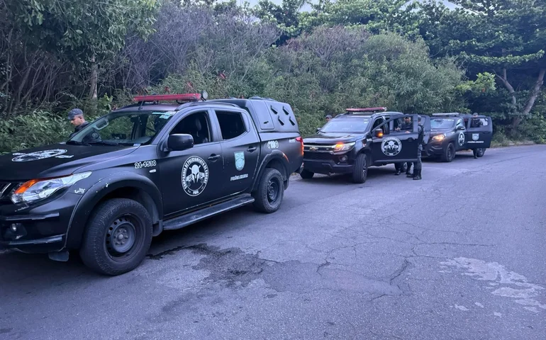 Operação Desarme: Polícia Militar apreende armas artesanais e munições em área de mata no Pontal da Barra