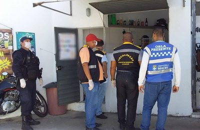 Covid-19: fiscalização flagra irregularidades na Semana Santa na capital