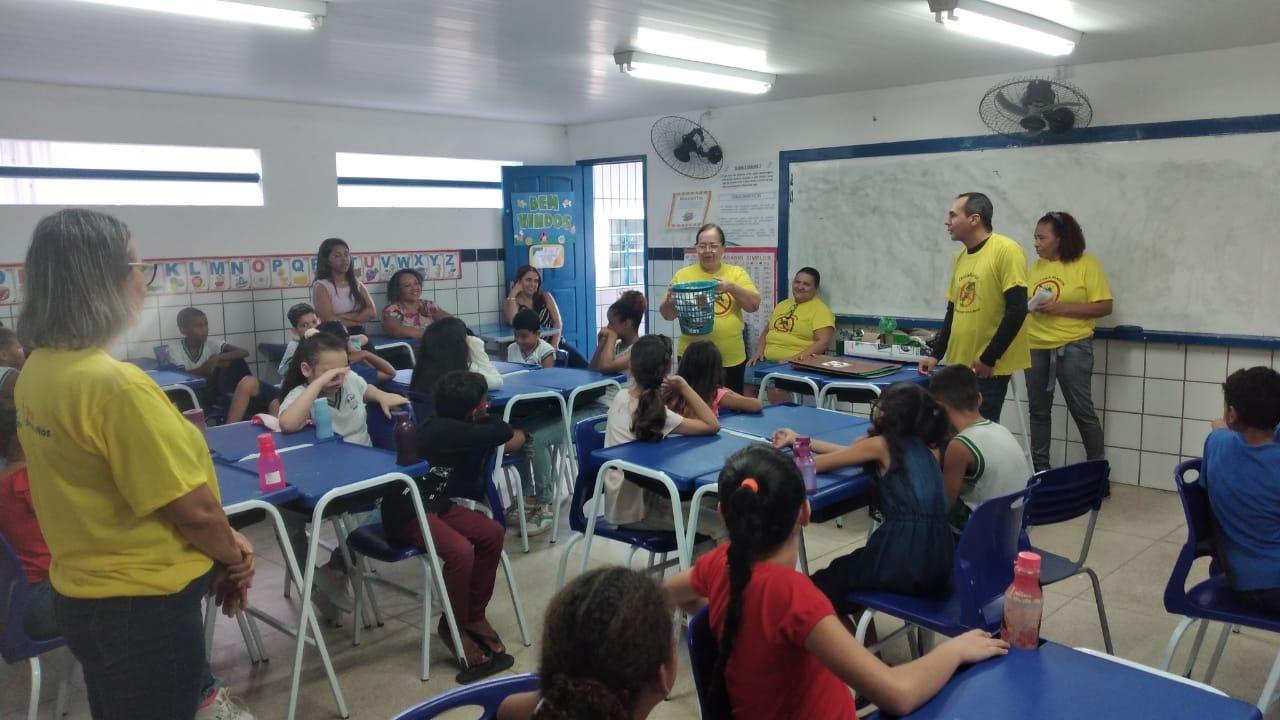 Desenvolvimento Sustentável participa de ações do Projeto Escola Alerta