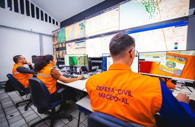 Defesa Civil de Maceió inicia planejamento para enfrentar as chuvas do ano que vem