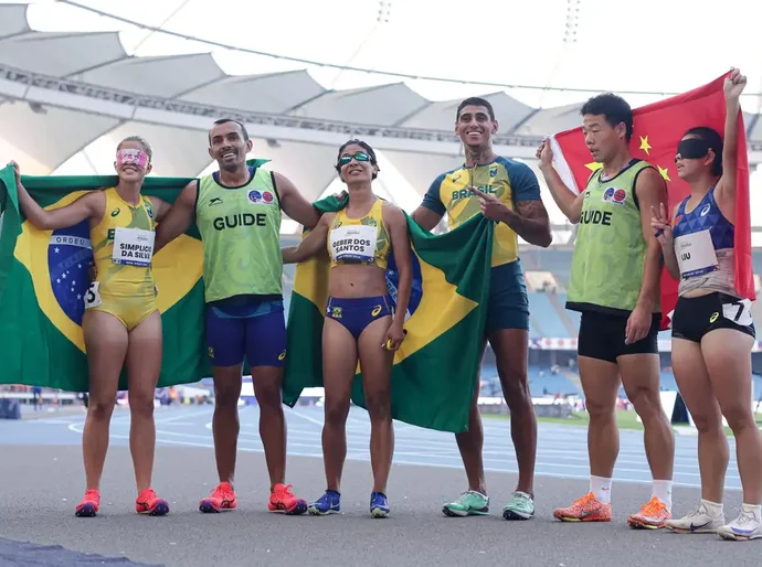 Brasil faz história e termina Mundial de Atletismo Paralímpico em 1º