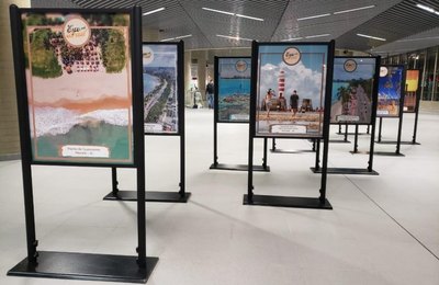 Destino Maceió é destaque em exposição fotográfica no metrô de São Paulo 