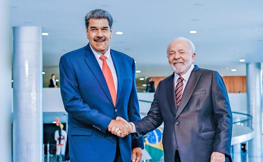 Lula recebe Maduro sob forte esquema de segurança, com PF, grupo antibomba e trânsito bloqueado