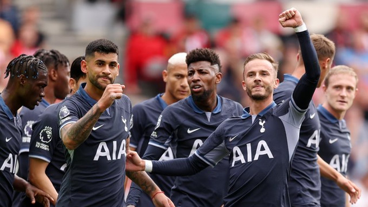 No primeiro jogo sem Kane, Emerson Royal marca e Tottenham empata com Brentford no Inglês