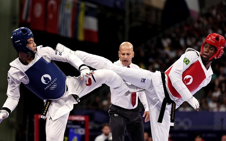 Taekwondo: Henrique Marques e Caroline Santos ficam fora do pódio