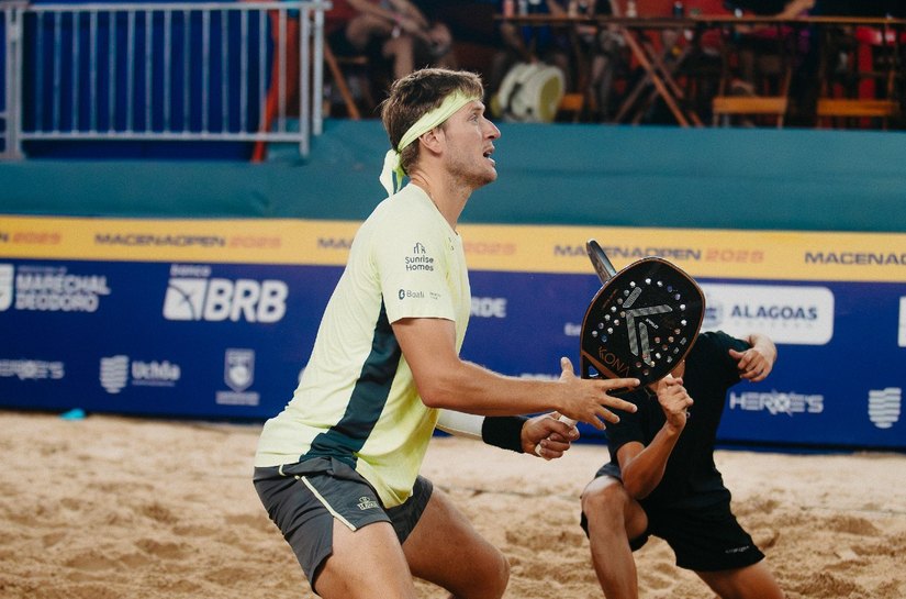 Favoritos superam alagoanos na estreia do Macena Open Prime na Praia do Francês