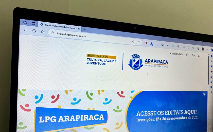 Arapiraca divulga editais de Paulo Gustavo e anuncia oficinas de capitação para fazedores de cultura