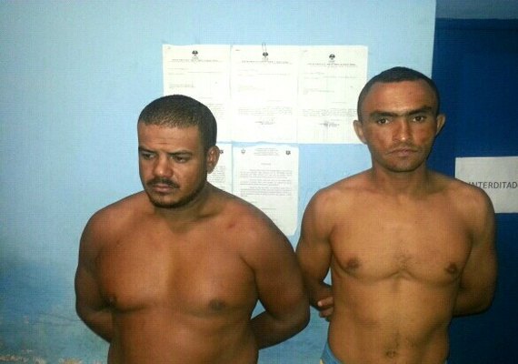 Polícia prende acusados de homicídio e tráfico de drogas