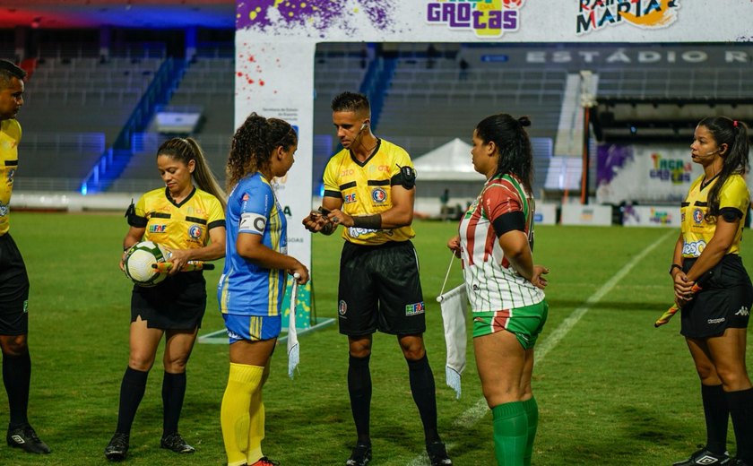 Dois jogos movimentaram a rodada de abertura da Copa Rainha Marta e Taça das Grotas