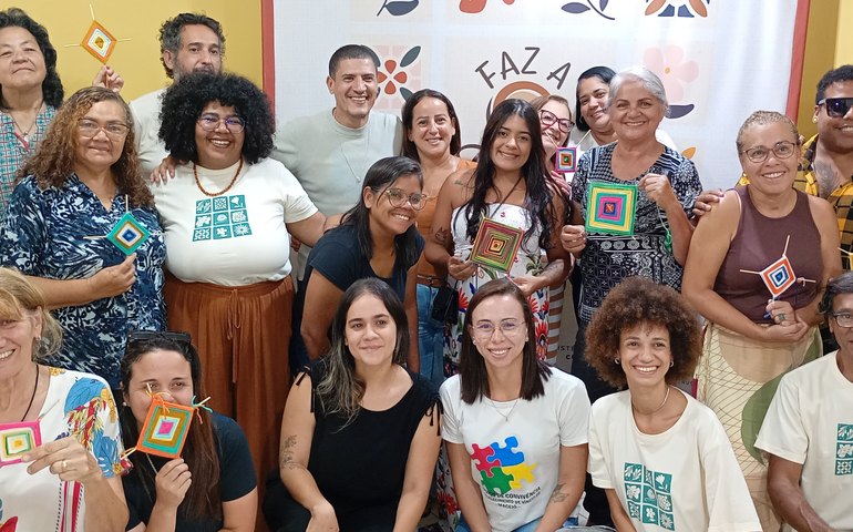 Educadores sociais do Serviço de Convivência concluem projeto Faz a Conta