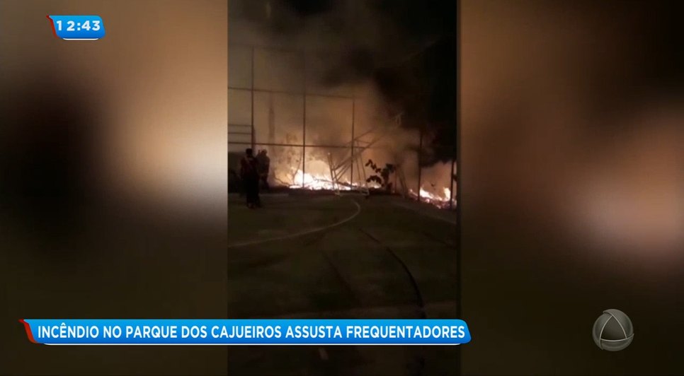 Incêndio Parque dos Cajueiros
