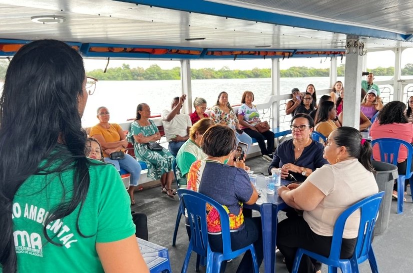 Semana do Meio Ambiente em Penedo é encerrada com jornada formativa em gestão escolar ambiental e atividade no barco escola