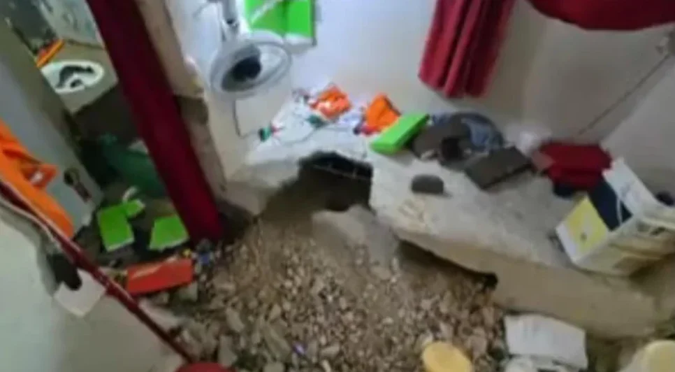 Túnel é descobertodentro de cela do presídio Baldomero Cavalcante - Foto: Reprodução