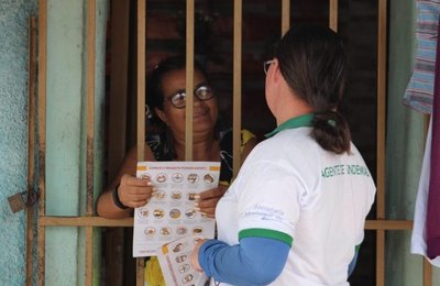 Agentes de endemias de Arapiraca realizam mutirão contra o mosquito da dengue 