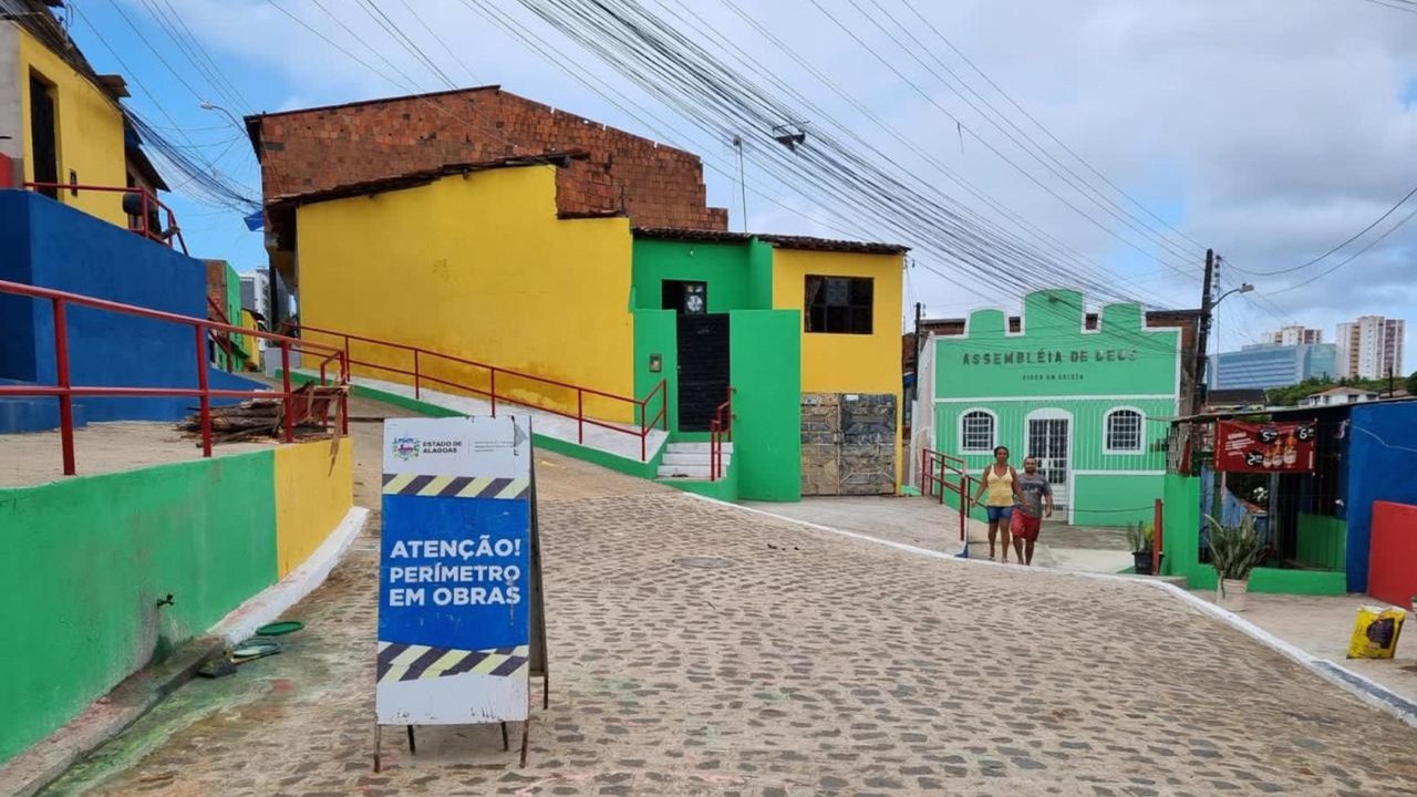 Governo do Estado inaugura obras do Vida Nova nas Grotas em Maceió nesta sexta-feira