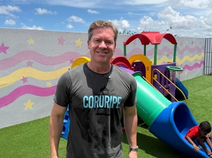 Deputado que mais destina recursos ao Litoral Sul, Marx Beltrão participa de inauguração de creche em Coruripe