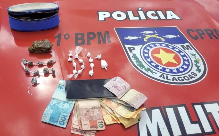 Polícia Militar apreende armas, drogas e dinheiro em operações em Alagoas