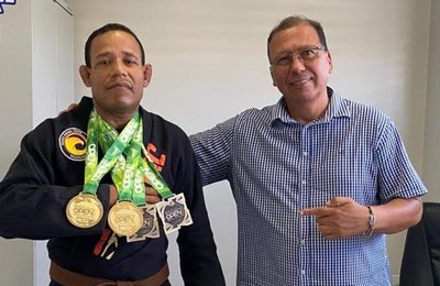 Alexandre Negão sobe ao pódio no Salvador Fall de Jiu-Jtisu e volta a representar Arapiraca