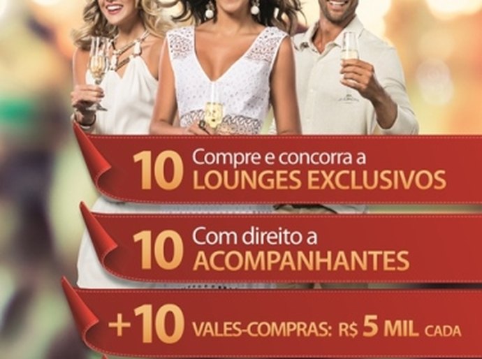 “Natal Celebration Parque Shopping” presenteará clientes com 10 lounges