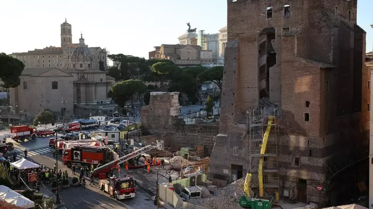 MP de Roma aponta 4 suspeitos por desabamento em torre medieval