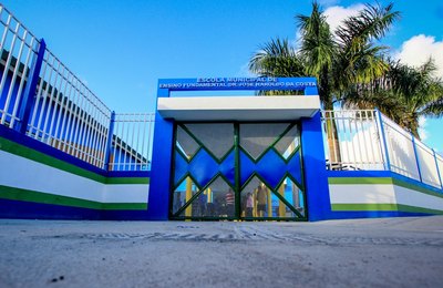 Prefeito entrega escola Haroldo da Costa nesta segunda