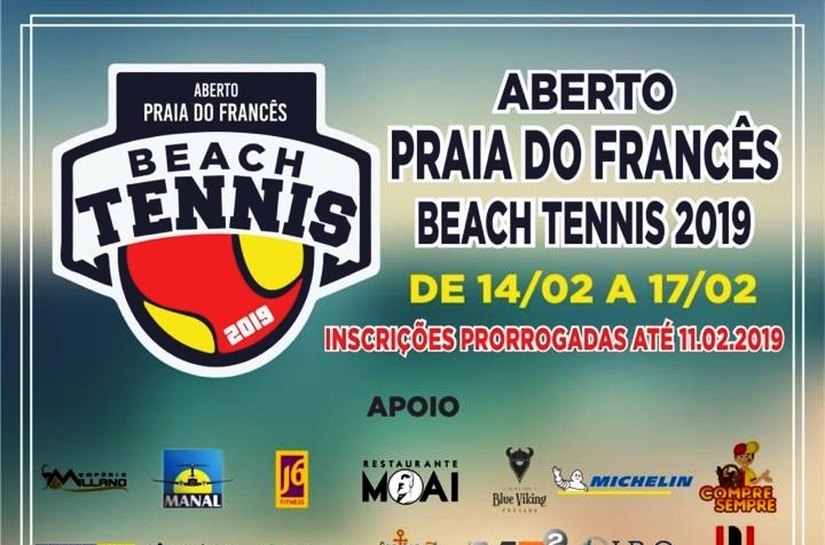 Praia do Francês recebe mais uma competição de Beach Tennis