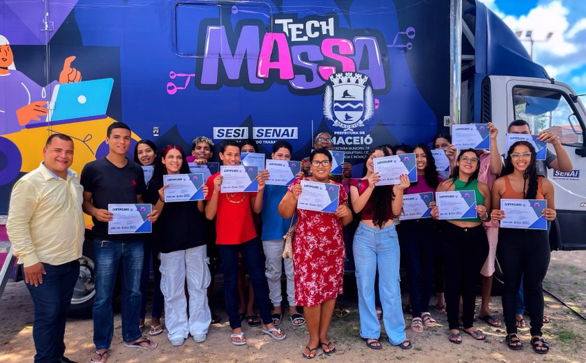 Tech Massa alcança a marca de 4 mil alunos em Maceió