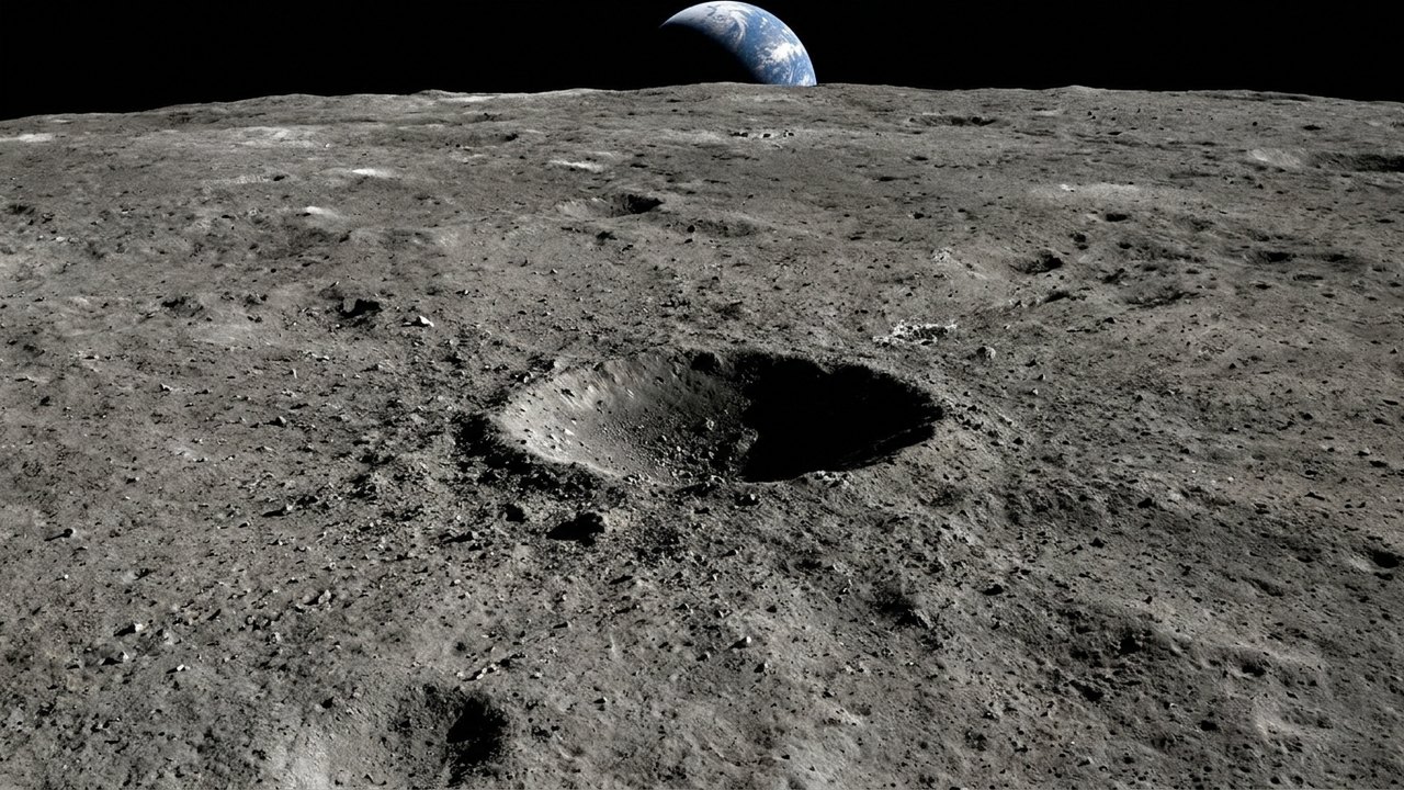 NASA divulga imagens de cratera deixada por foguete da SpaceX na Lua