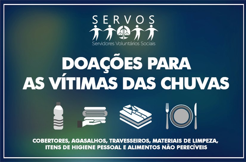 Otávio Praxedes reforça importância da manutenção de doações às vítimas da chuvas