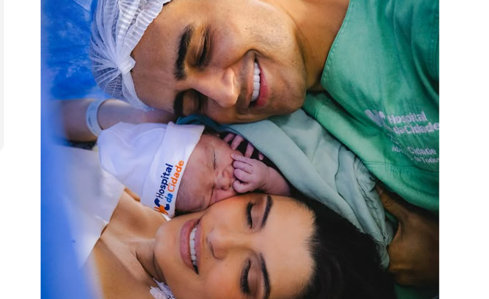 JHC e Marina Candia com o pequeno José Henrique JHC e Marina Candia com o pequeno José Henrique