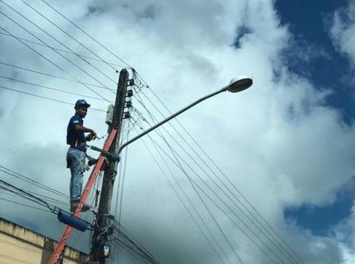 Prefeitura de Olho D'Água Grande inicia melhorias na iluminação pública