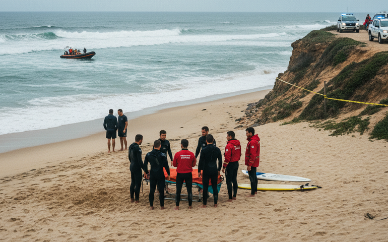 Surfista alemão morre afogado em praia de Portugal