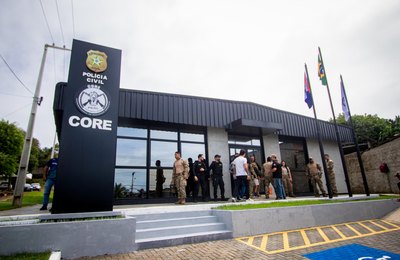 Governo de Alagoas entrega nova sede da Coordenadoria de Recursos Especiais da Polícia Civil
