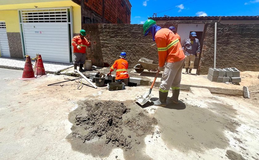 Infraestrutura reconstrói sistema de drenagem no Benedito Bentes