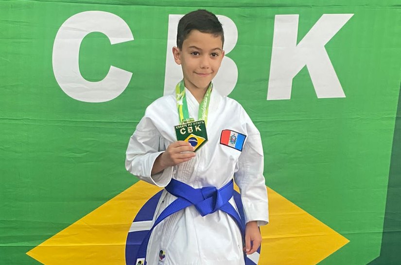 Alagoano estreia com título na elite do karatê nacional