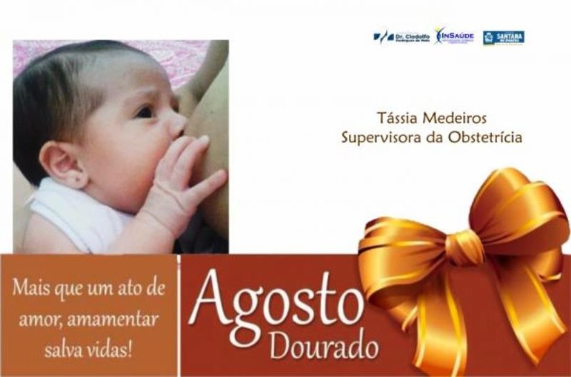 Hospital Regional de Santana realiza campanha de amamentação